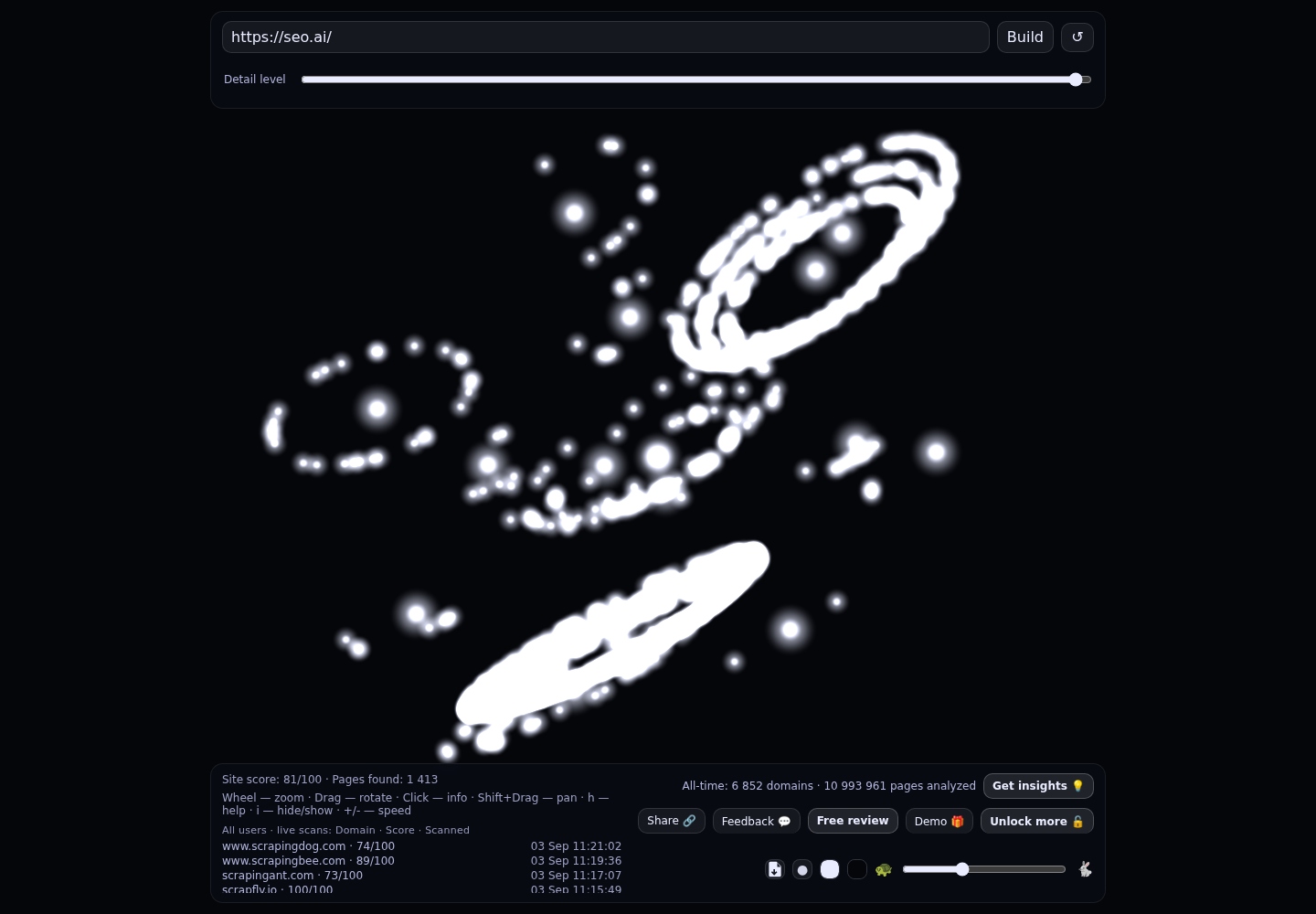 SEO.AI &middot; RADAR_GRAPH