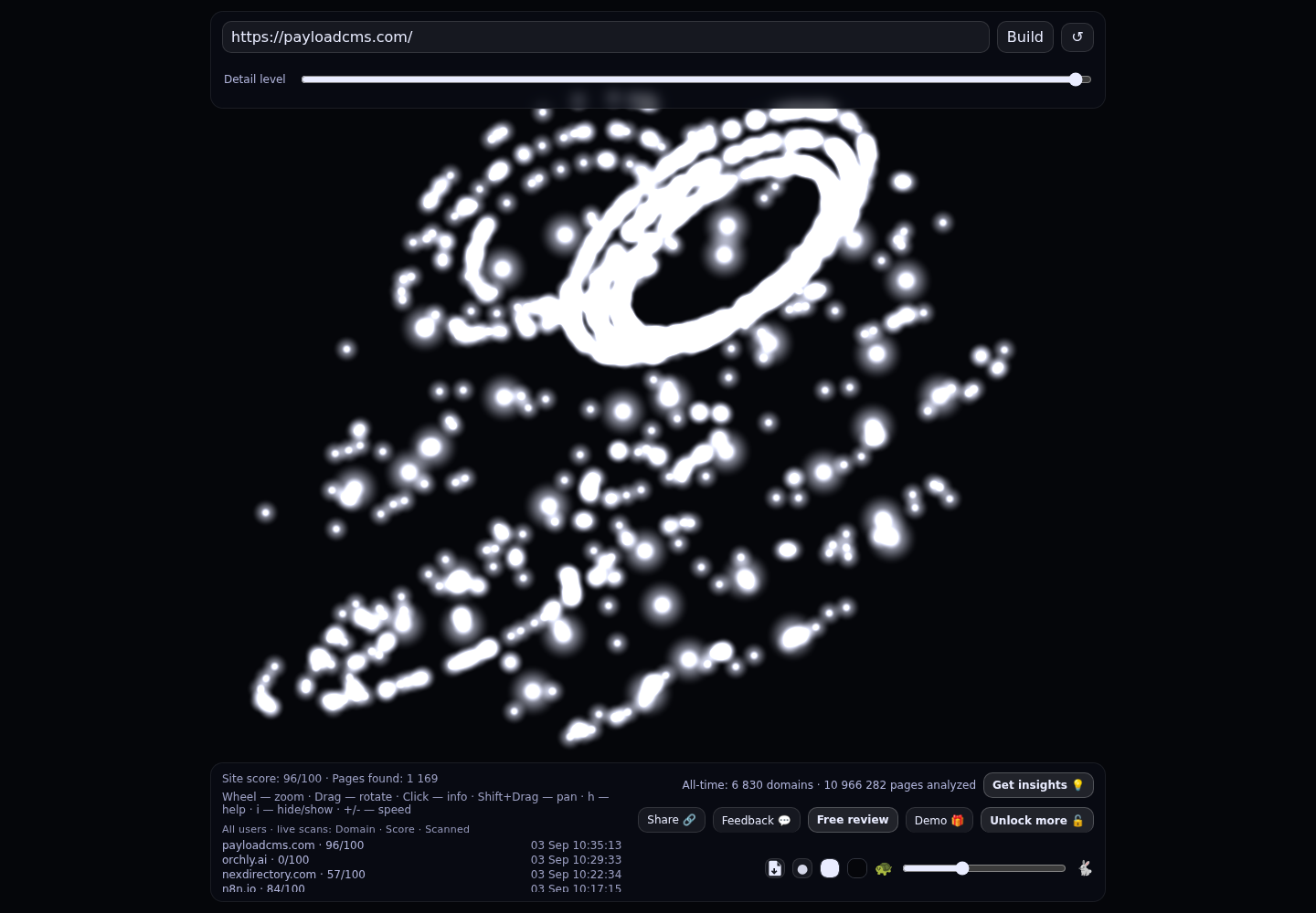 Payload CMS · RADAR_GRAPH