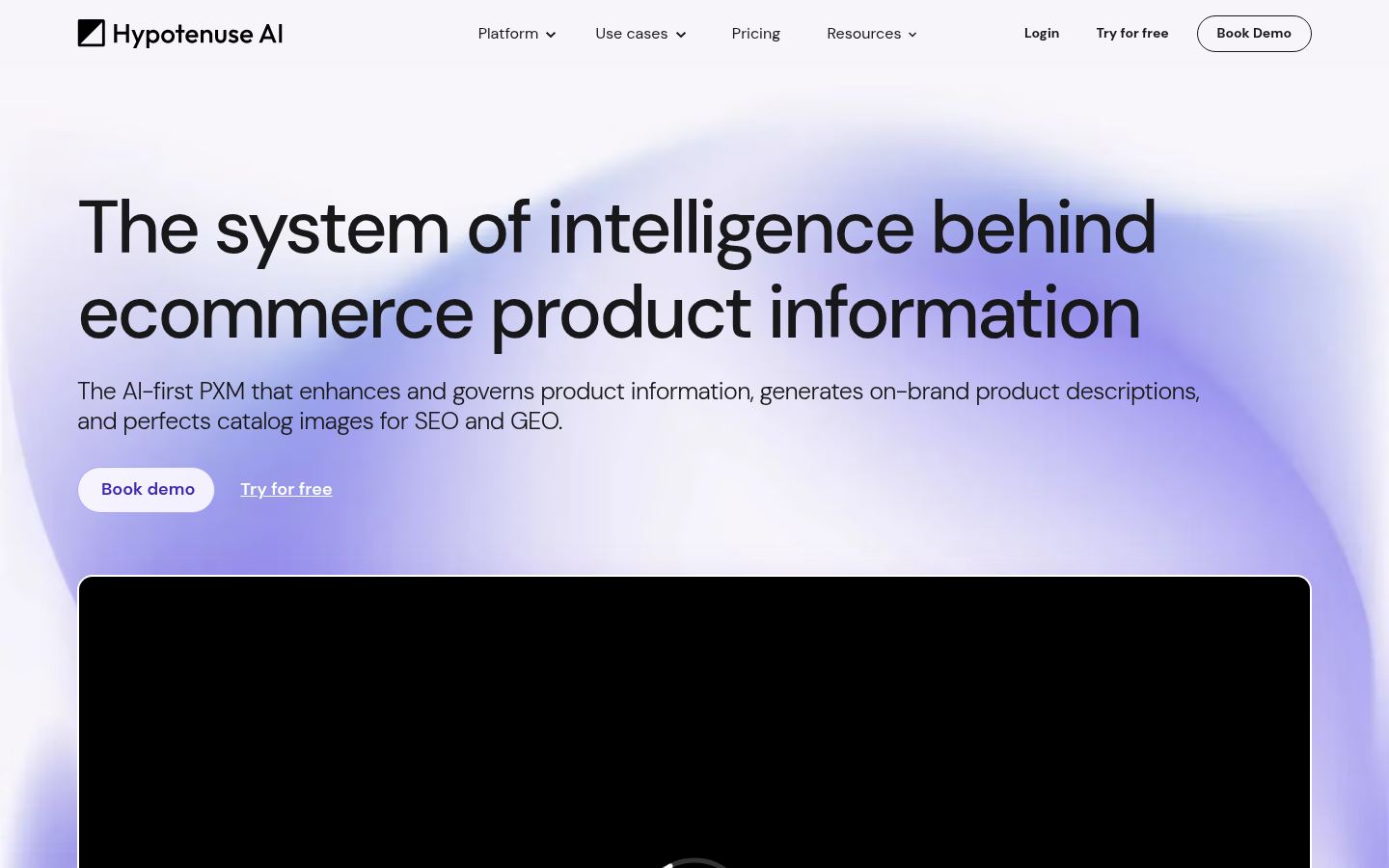 Hypotenuse AI &middot; HOMEPAGE_SCREENSHOT