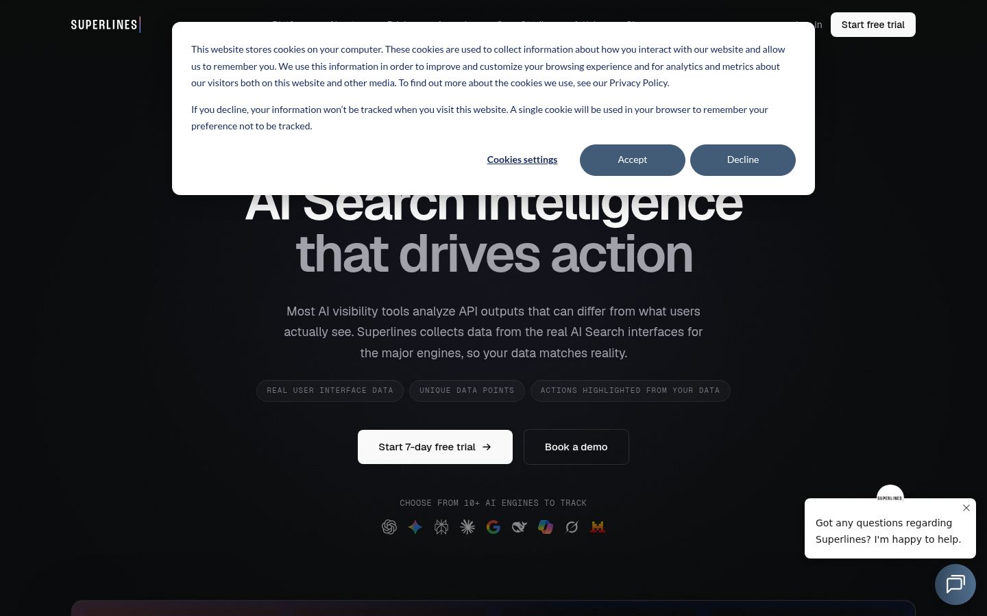 Superlines &middot; HOMEPAGE_SCREENSHOT