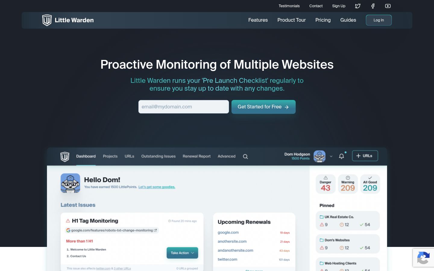 Little Warden &middot; HOMEPAGE_SCREENSHOT
