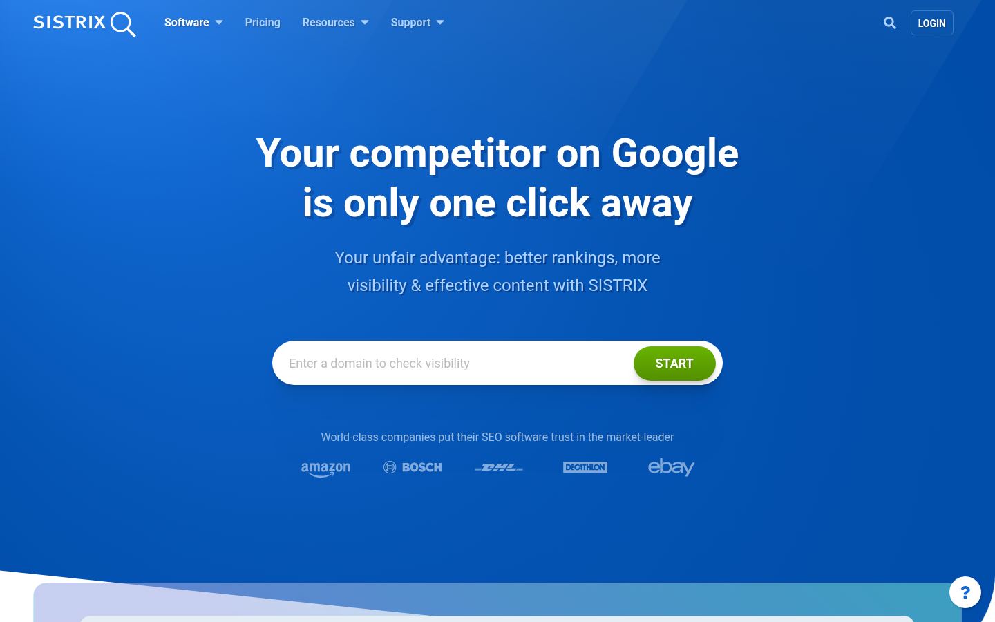 SISTRIX &middot; HOMEPAGE_SCREENSHOT