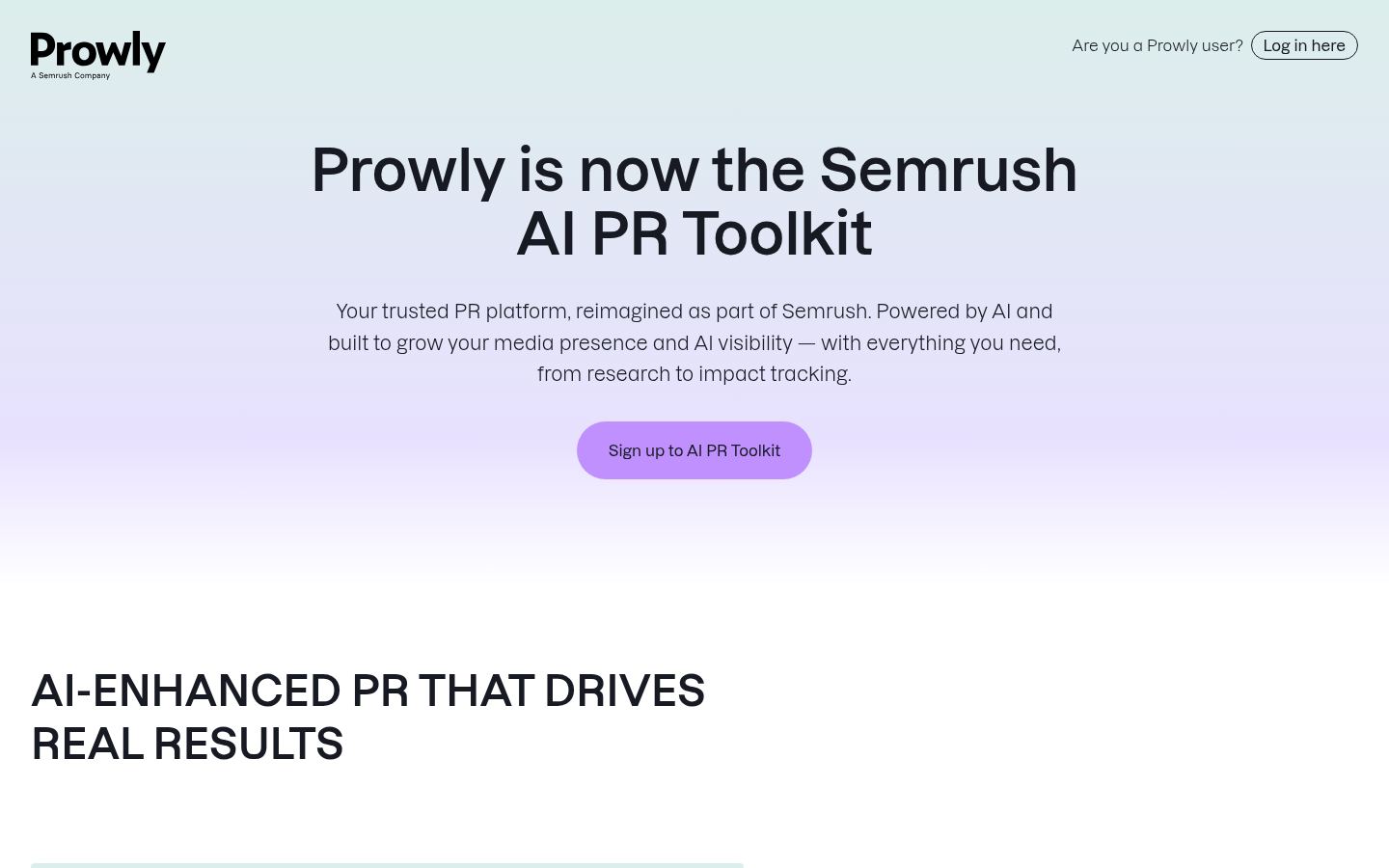 Prowly · HOMEPAGE_SCREENSHOT