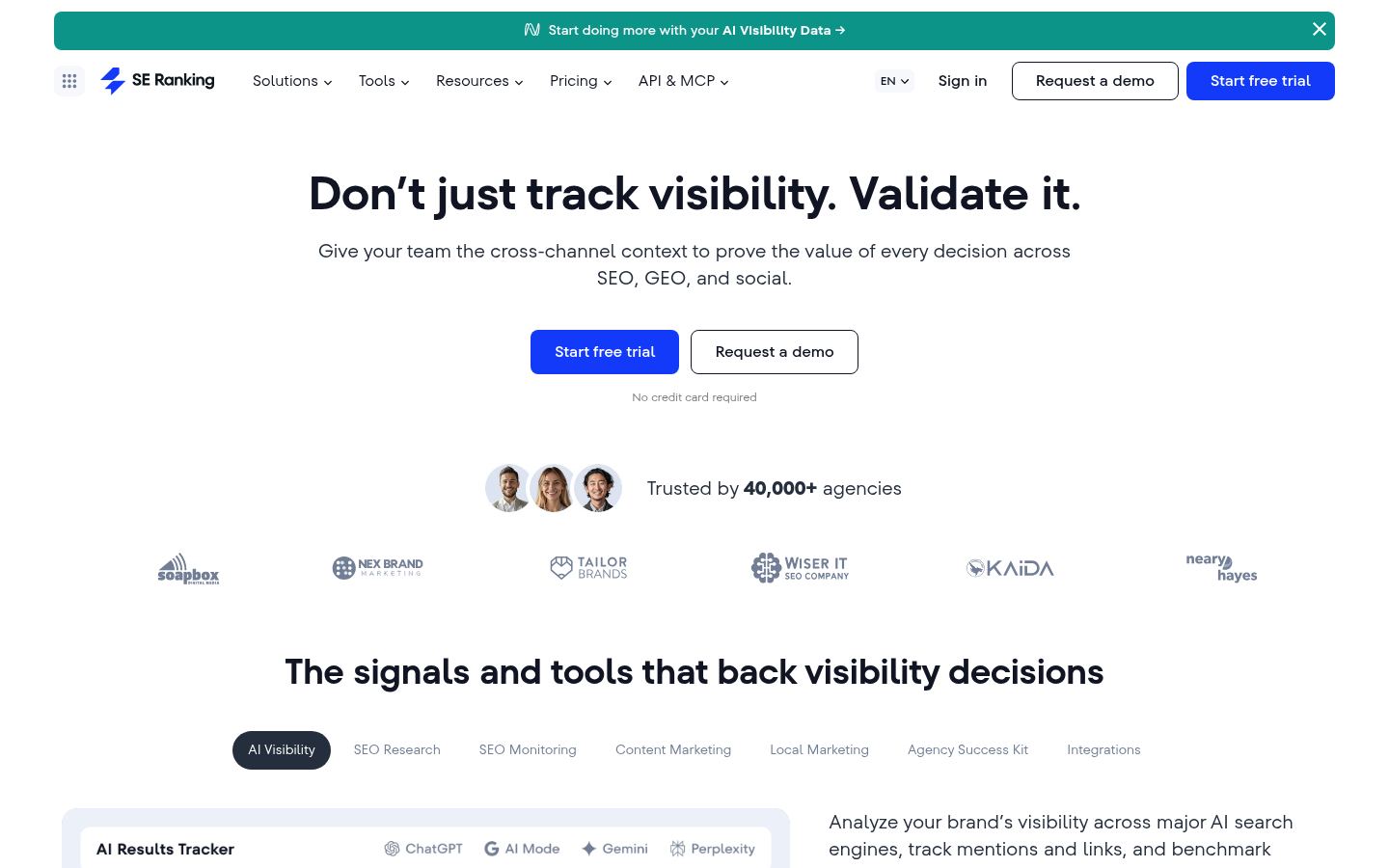 SE Ranking &middot; HOMEPAGE_SCREENSHOT