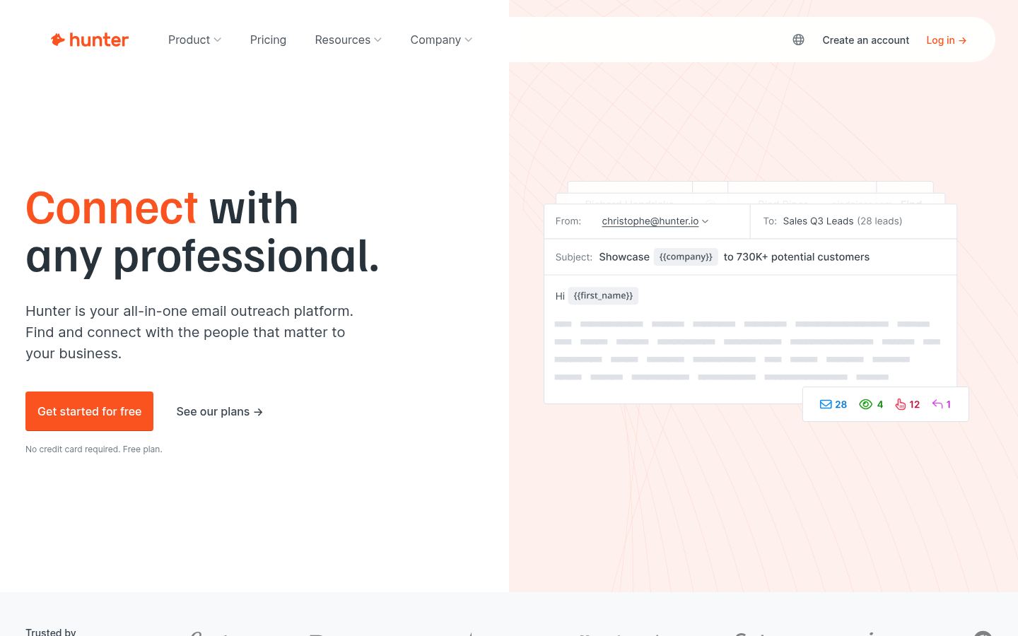 Hunter &middot; HOMEPAGE_SCREENSHOT