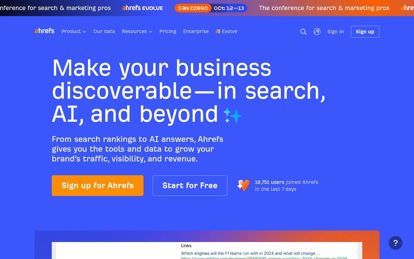 Ahrefs &middot; HOMEPAGE_SCREENSHOT