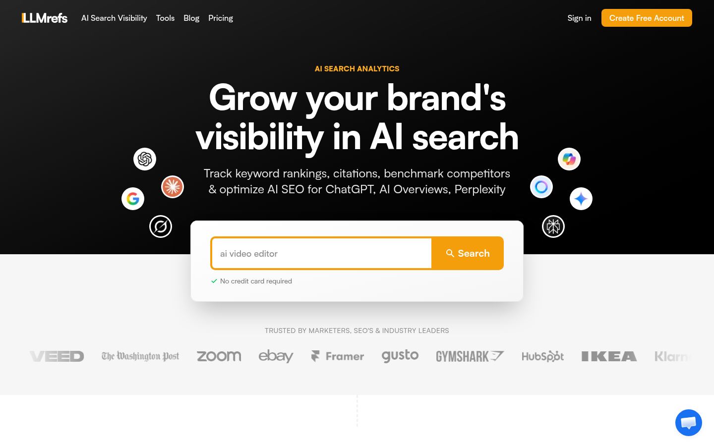 LLMrefs &middot; HOMEPAGE_SCREENSHOT
