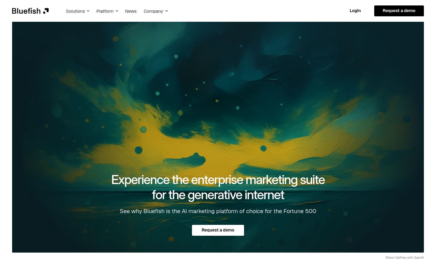 Bluefish AI &middot; HOMEPAGE_SCREENSHOT