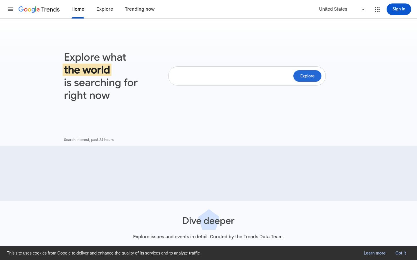 Google Trends · HOMEPAGE_SCREENSHOT