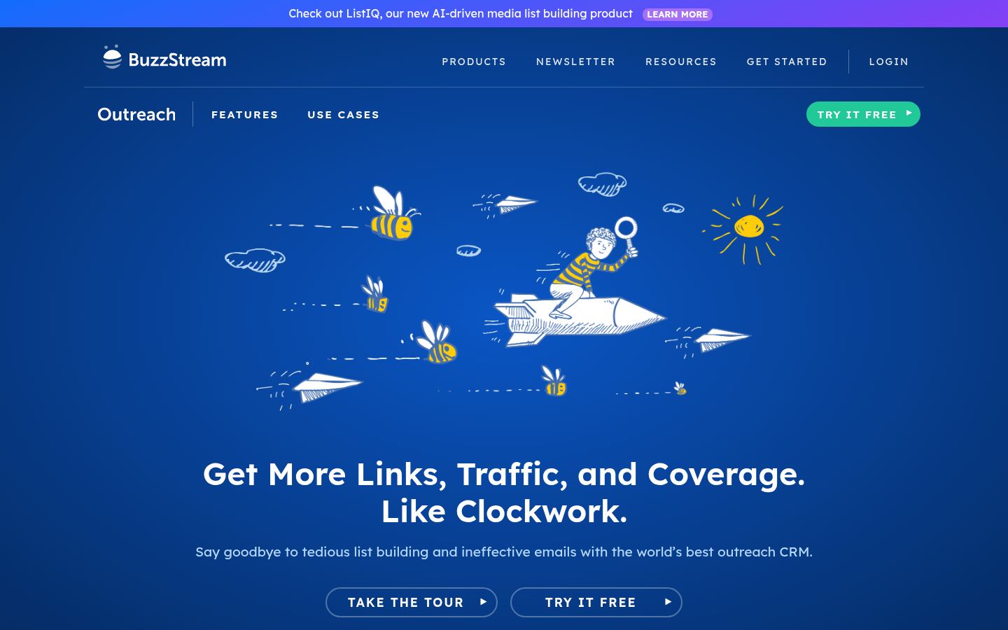 BuzzStream · HOMEPAGE_SCREENSHOT