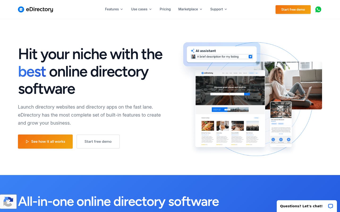 eDirectory &middot; HOMEPAGE_SCREENSHOT