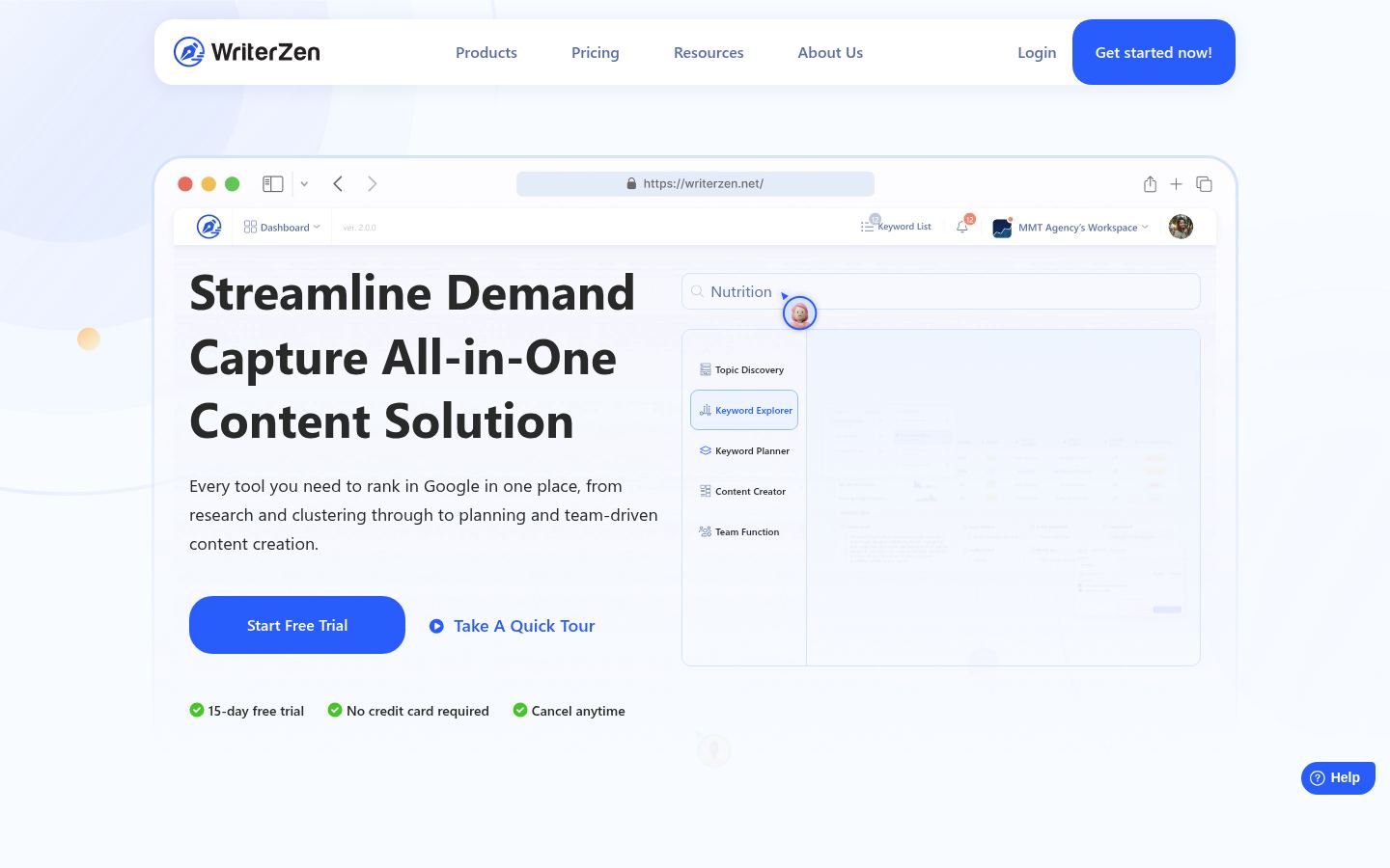 WriterZen · HOMEPAGE_SCREENSHOT