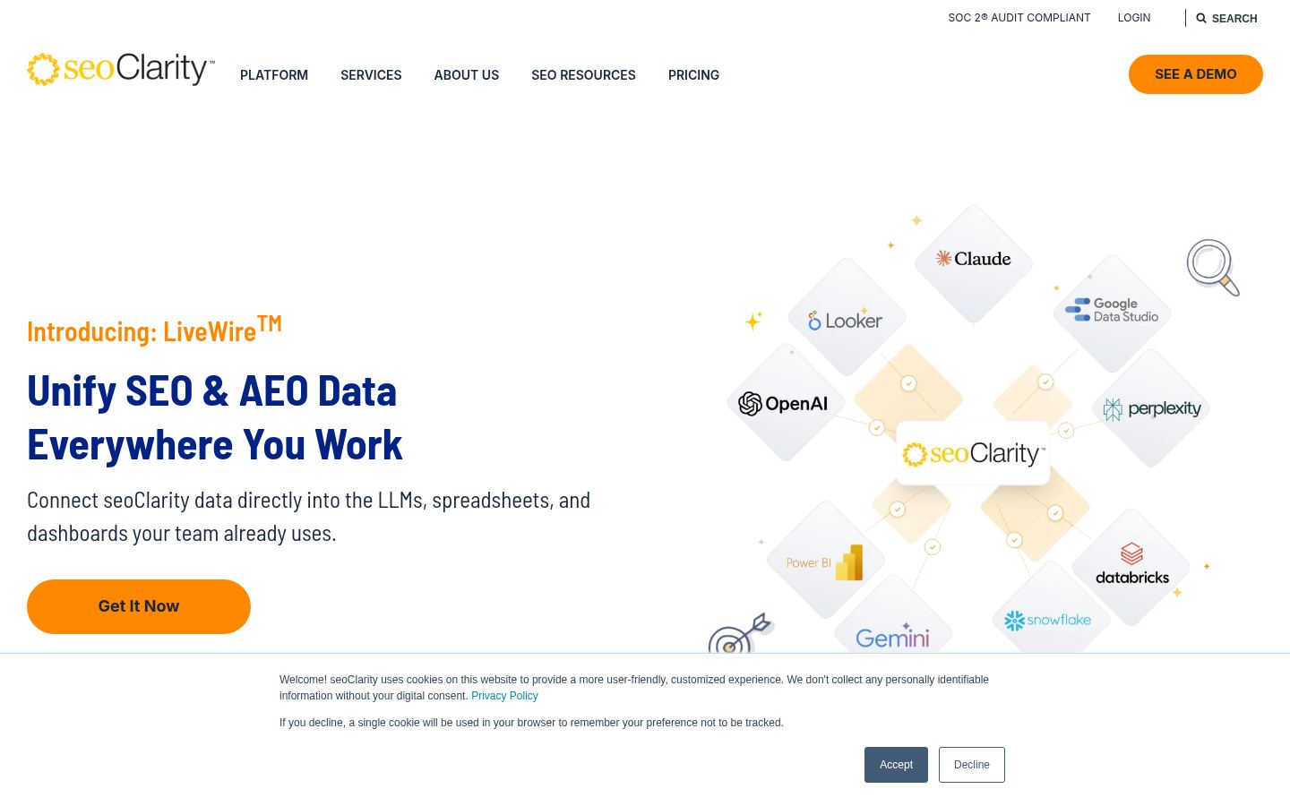 seoClarity · HOMEPAGE_SCREENSHOT