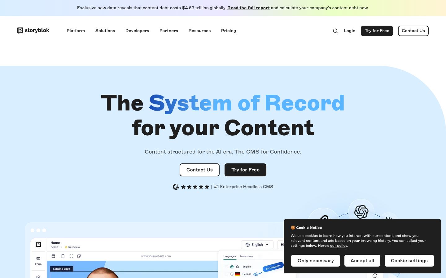 Storyblok &middot; HOMEPAGE_SCREENSHOT