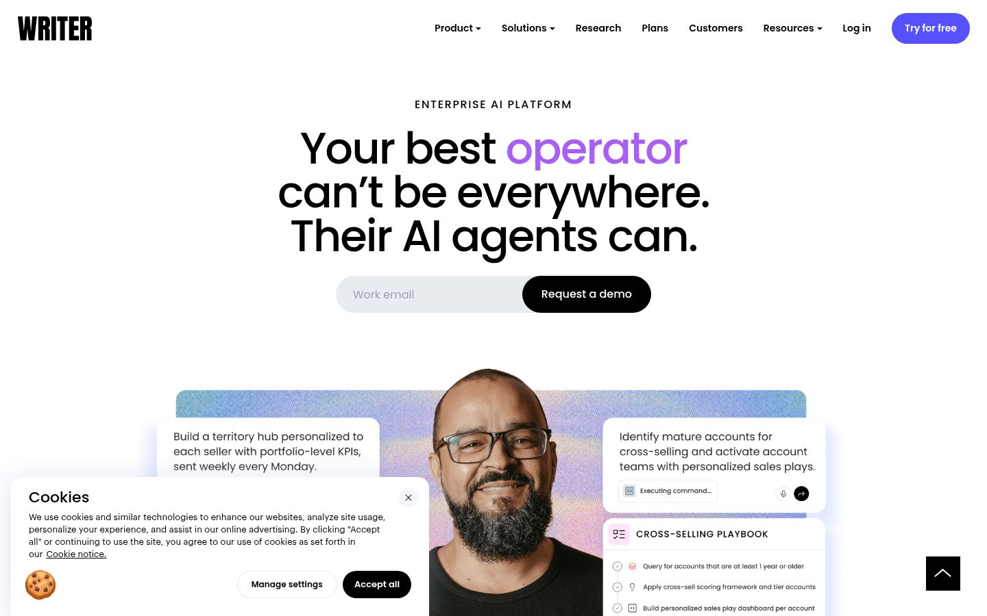 Writer &middot; HOMEPAGE_SCREENSHOT