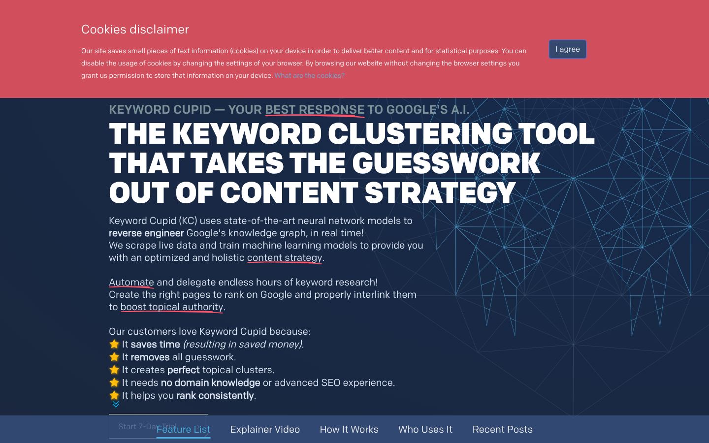 Keyword Cupid · HOMEPAGE_SCREENSHOT