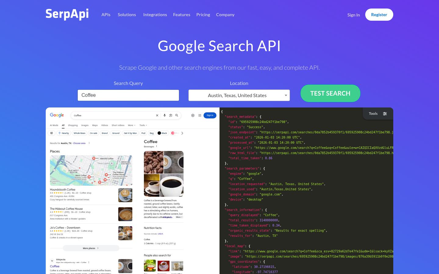 SerpApi &middot; HOMEPAGE_SCREENSHOT
