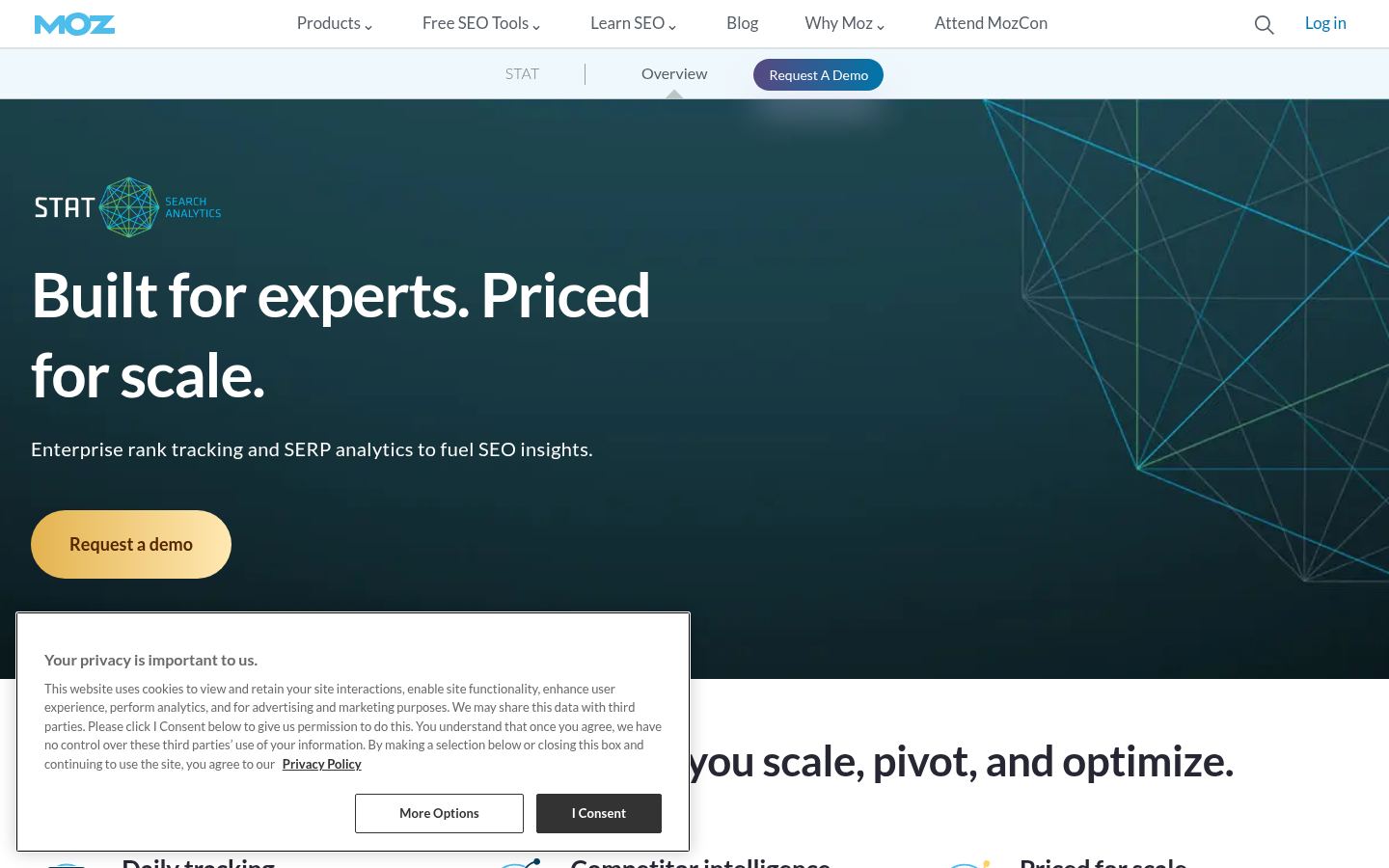 STAT Search Analytics &middot; HOMEPAGE_SCREENSHOT