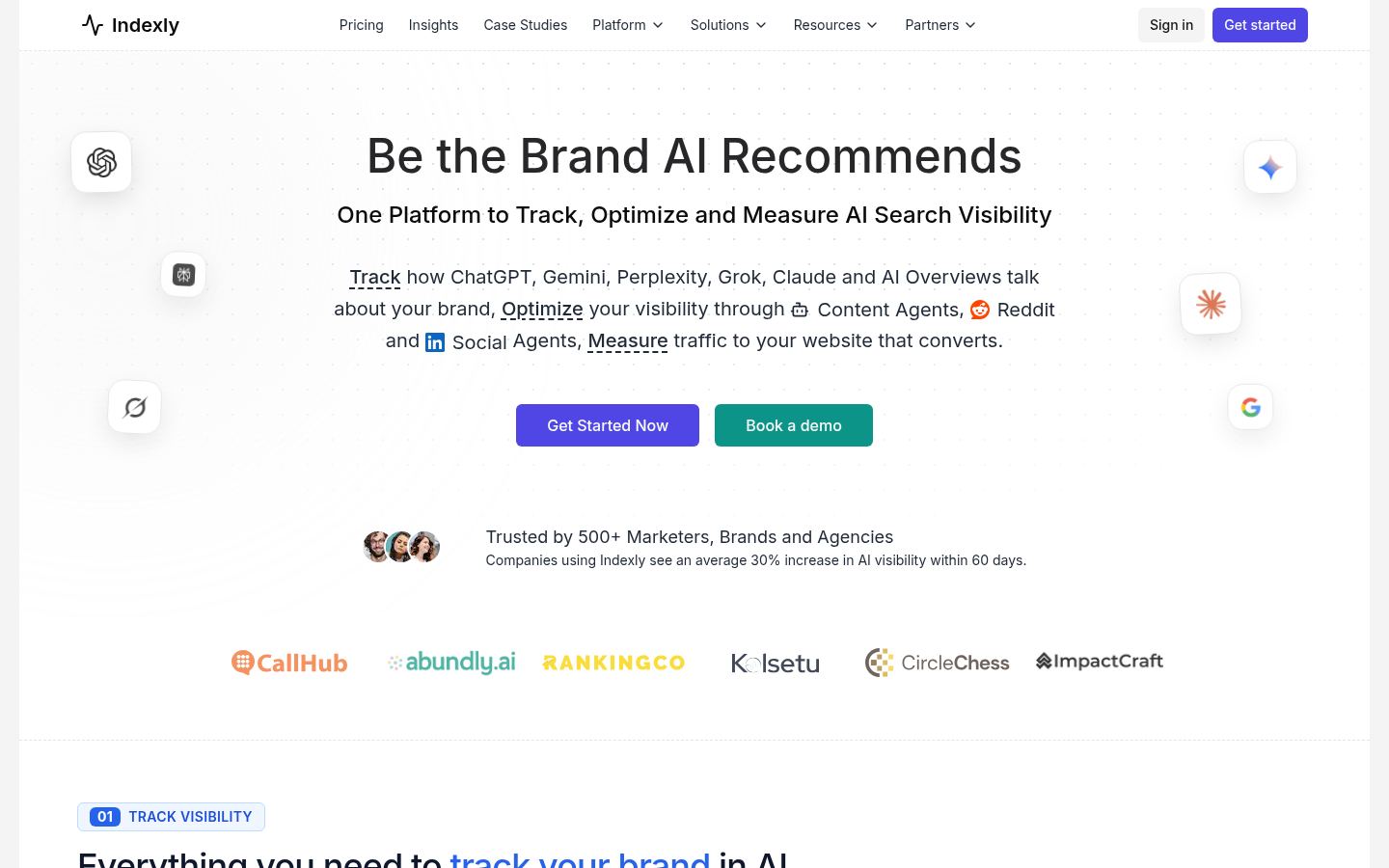 Indexly &middot; HOMEPAGE_SCREENSHOT