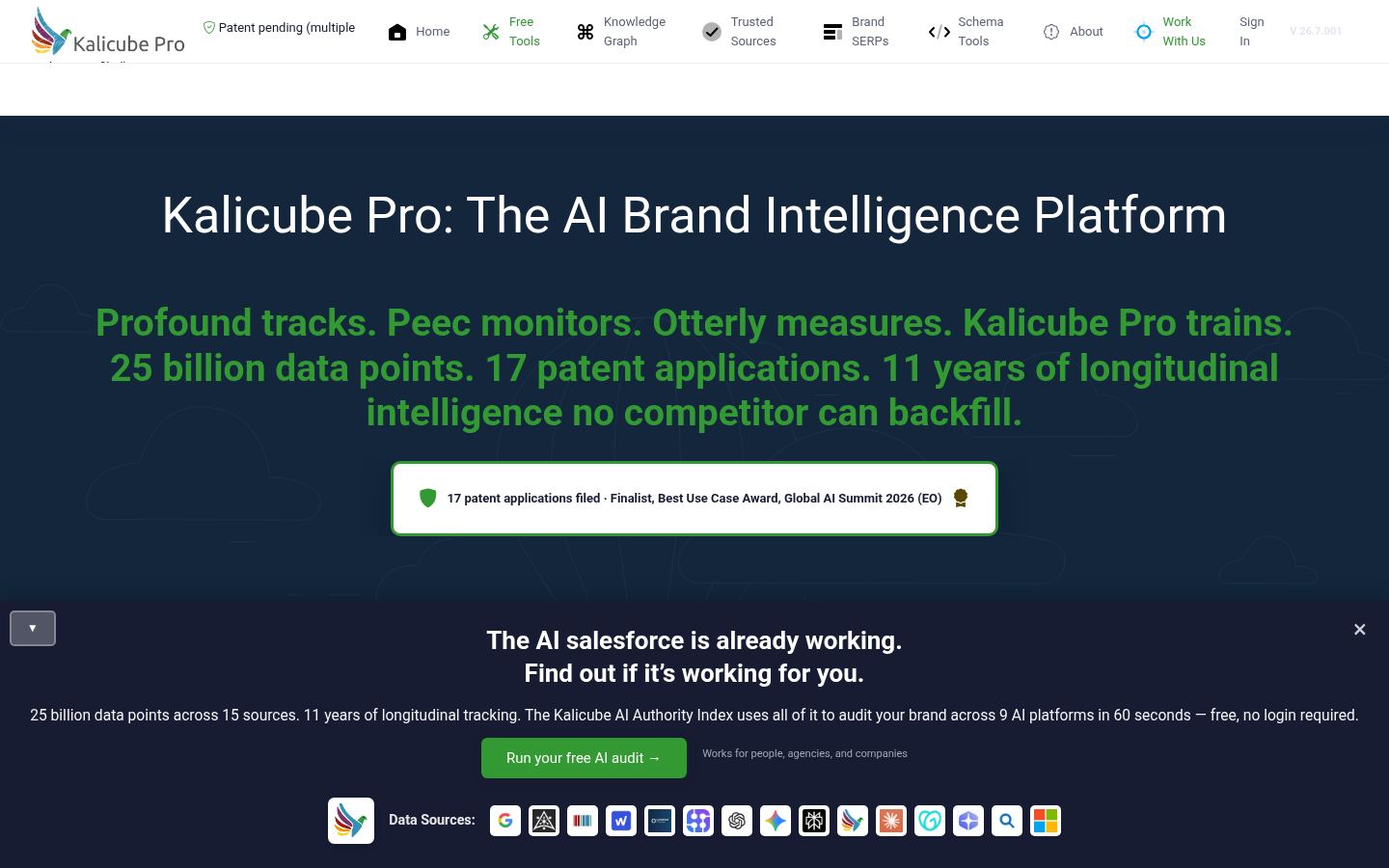 Kalicube Pro &middot; HOMEPAGE_SCREENSHOT