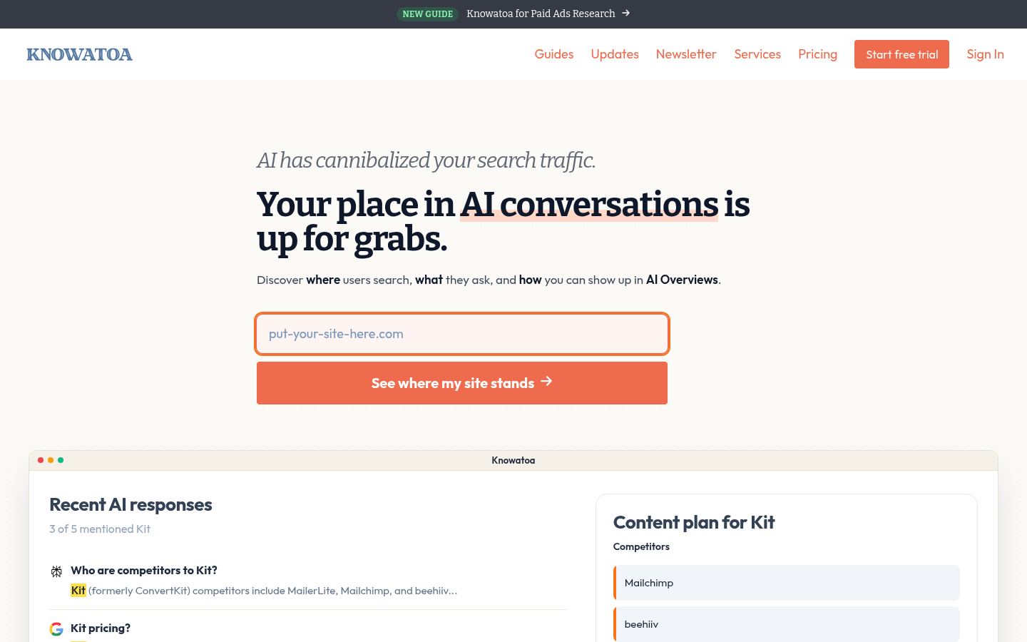 Knowatoa &middot; HOMEPAGE_SCREENSHOT