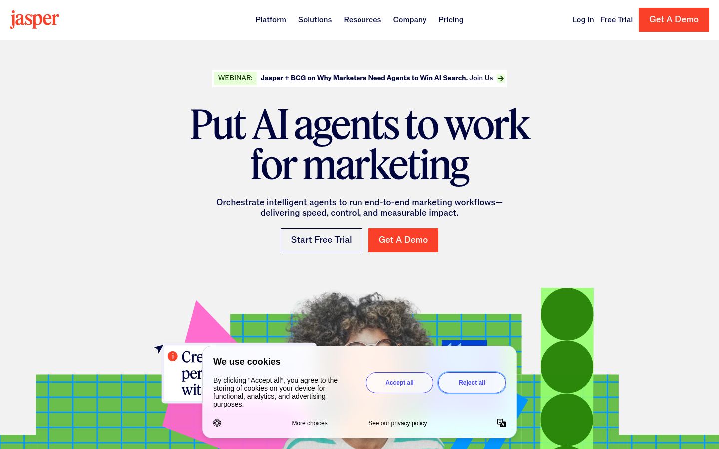 Jasper &middot; HOMEPAGE_SCREENSHOT
