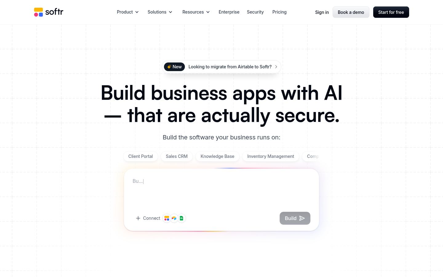 Softr &middot; HOMEPAGE_SCREENSHOT