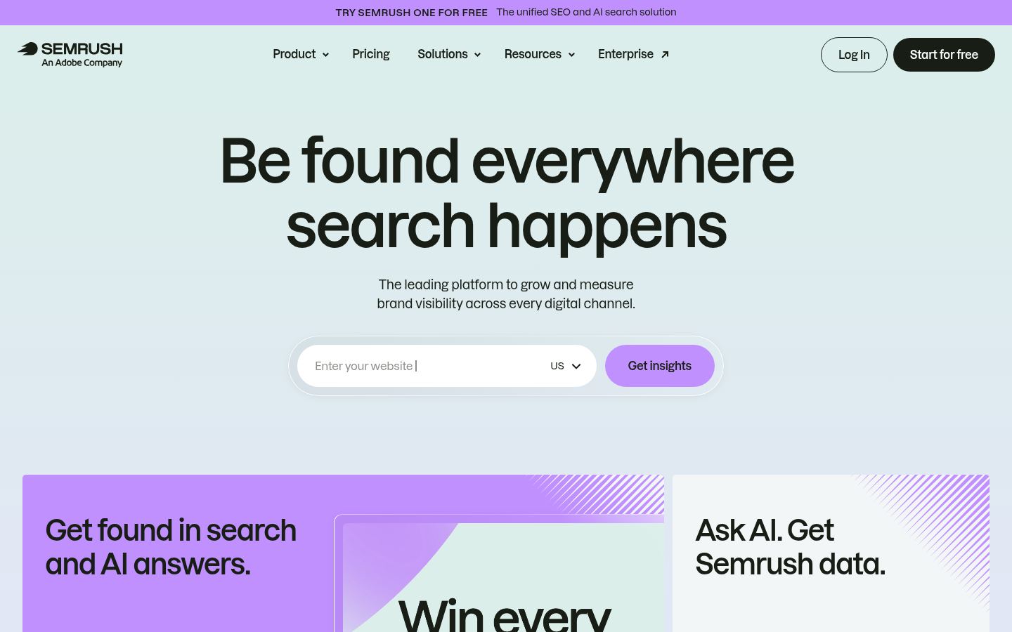 Semrush &middot; HOMEPAGE_SCREENSHOT